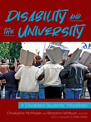 cover image of Disability and the University